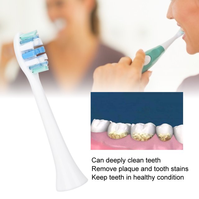 Cabezales de Cepillo de Dientes de Repuesto Cabezal de Cepillo de Dientes Eléctrico Accesorio de Cabezal de Repuesto de Cepillo de Dientes Sónico de Limpieza para ANGGREK Otros