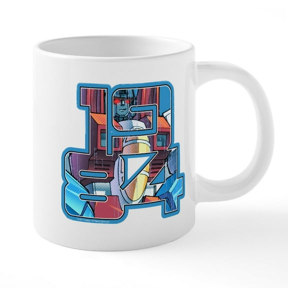 CafePress - Starscream 1984 - 20 Oz White Ceramic Mega Mug