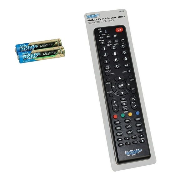 HQRP Remote Control for Panasonic PT-56DLX75, PT-56DLX76, PT-56LCX66, PT-56LCX70 HD TV Smart