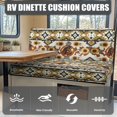 thumbnail image 4 of HELLHERO Sunflower Horse Camper Cushion Covers Stretchy, Suitable for RV Loveseat, RV Dining Chair Seat Covers for Bench RV Camper Car Bench Seats, 4 of 8