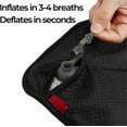 thumbnail image 7 of Sondru Travel Cushion - 2025 New Inflatable Seat Cushion, 3D Air Cell Seat Cushion, Comfortable Travel Air Seat Cushion for Car Seat, Office Chair, Wheelchair, Bed Sore & Tailbone Pain Relief (Black), 7 of 7