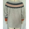thumbnail image 7 of Women's Oversized Crewneck Knit Sweater - Long Sleeve Pullover Soft Fabric for Casual Daily Wear, 7 of 7