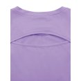 thumbnail image 4 of ADREAMLY Workout Tank Top Sleeveless Sports Shirt Loose Crop Tops for Women, 4 of 6