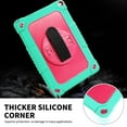thumbnail image 5 of FIEWESEY Case for Walmart Onn 10.1 Inch Gen 3 2022 Tablet(Model:100071485),Shoulder&Hand Strap 360 Rotatable Stand Kids Friendly Shockproof Case for Walmart Onn 10.1 Inch 3nd Gen Tablet(Green/Pink), 5 of 6