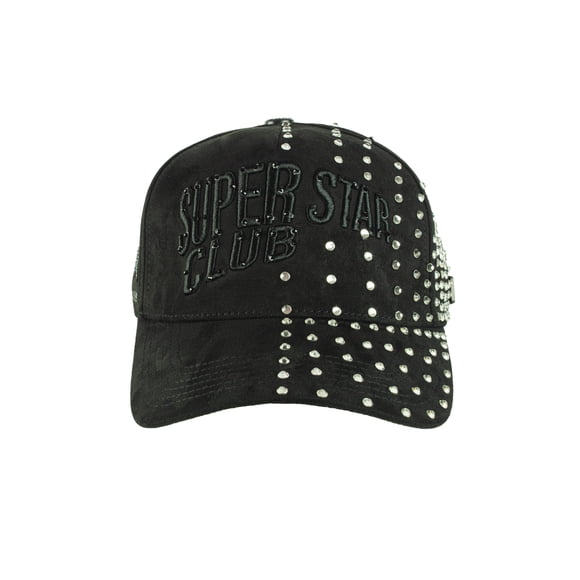 GORRA CASH ONLY SUPER STAR THE BLING BLACK UNITALLA