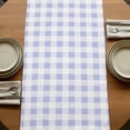 thumbnail image 5 of Table Runners 72 Inches Long Dress Scarves, Easter Bunny Farmhouse Kitchen Table Runner, Coffee Tablerunners, Cute Rabbits Chickens Flowers Rustic Purple Plaid 14x72 Inch, 5 of 9