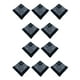 thumbnail image 2 of Toystoory Bandana Pañuelo cuadrado Paisley Diadema Pañuelo Regalos para hombres Mujeres Negro Negro 10Conjunto, 2 of 6