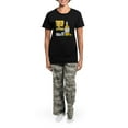 thumbnail image 4 of CafePress - 3 Tequila Women's Dark Pajamas - Women's Short Sleeve Print T-Shirt and Pants Dark Cotton Pajama Set, 4 of 7