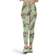 thumbnail image 3 of Lotusprinthandmade Lobster and Butter Print All-over Print Leggings XS-5XL (5XL), High-Waist Leggings For Lovers, 3 of 4