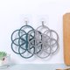 thumbnail image 4 of Agarraderas multiusos para cocina, diseño de flores huecas, silicona multiusos, 4 of 5