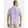 thumbnail image 4 of Birdie Bound Men's & Big Men's Novelty Print Golf Polo, Sizes S-5XL, 4 of 5