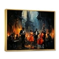 thumbnail image 2 of Designart "Harmonious Harlem Melodies III" African American Floater Framed Wall Art Living Room, 2 of 7