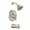 Spot Resist Brushed Nickel, variant on Moen Caldwell 1-Handle Tub And Shower Faucet