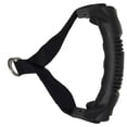 thumbnail image 4 of 2pcs D Ring Pull Rope Handle Arm Tricep Pulldown Training Rope Handle V Bar Gym Training Arms Strength Fitness (Black), 4 of 7