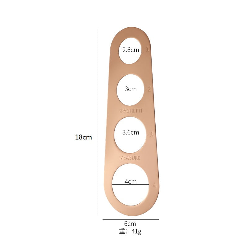 Final Clear Out! 4hole Stainless Steel Spaghetti Measure Tool Measure Control Cooking Pasta