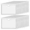 thumbnail image 1 of Clear Adhesive Pockets 4X6In Index Card Pockets Sleeves Self Adhesive with Top Loading Label Pocket, 1 of 5