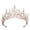 Gold, variant on YIEMEEN Stylish Bridal Tiaras Silver Decoration with Crystals for Elegant Wedding