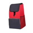 thumbnail image 3 of Bolsa para carrito de compras, impermeable, accesorios para carrito, portátil, gran capacidad de almacenamiento rojo, 3 of 8