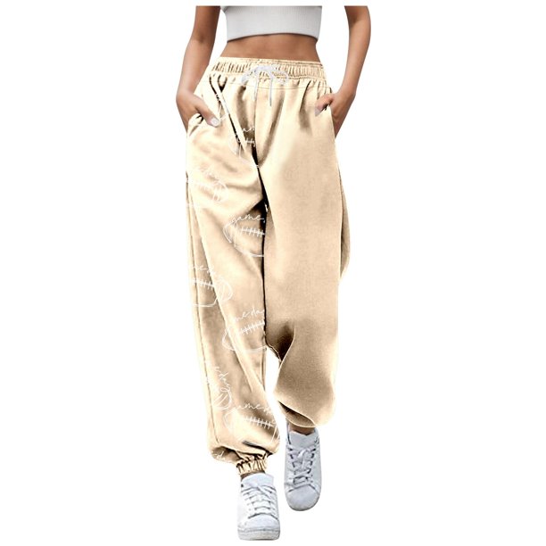 WILLBEST Pantalones Casuales de Mujer para Uso Diario: Joggers Holgados de Cintura Alta con Estampado de Halloween, Cordón y Bolsillos, Estilo Atlético para Otoño E Invierno. Chica