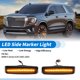 thumbnail image 2 of Luz de marcador lateral de guardabarro Unique Bargains para BMW 5 Series E39 1995-2003, luz de repetidor lateral LED amarilla, alojamiento de luz de señal de giro, reemplazo ABS, 2 pcs, 2 of 7