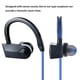thumbnail image 4 of Methold Auricular Auricular inalámbrico en la oreja Auricular deportivo estéreo compatible con Bluetooth Auricular recargable, negro Cables de audio/vídeo azul, 4 of 6