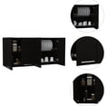 thumbnail image 3 of 120 Wall Cabinet with Two Interior Shelves | Kitchen Storage Solution | Particle Board Construction for Durability, 3 of 3