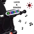 thumbnail image 2 of Carriola tipo Triciclo para Niños Asiento Giratorio 360 JOYKOO Reclinable Luz Sonido Negro, 2 of 7
