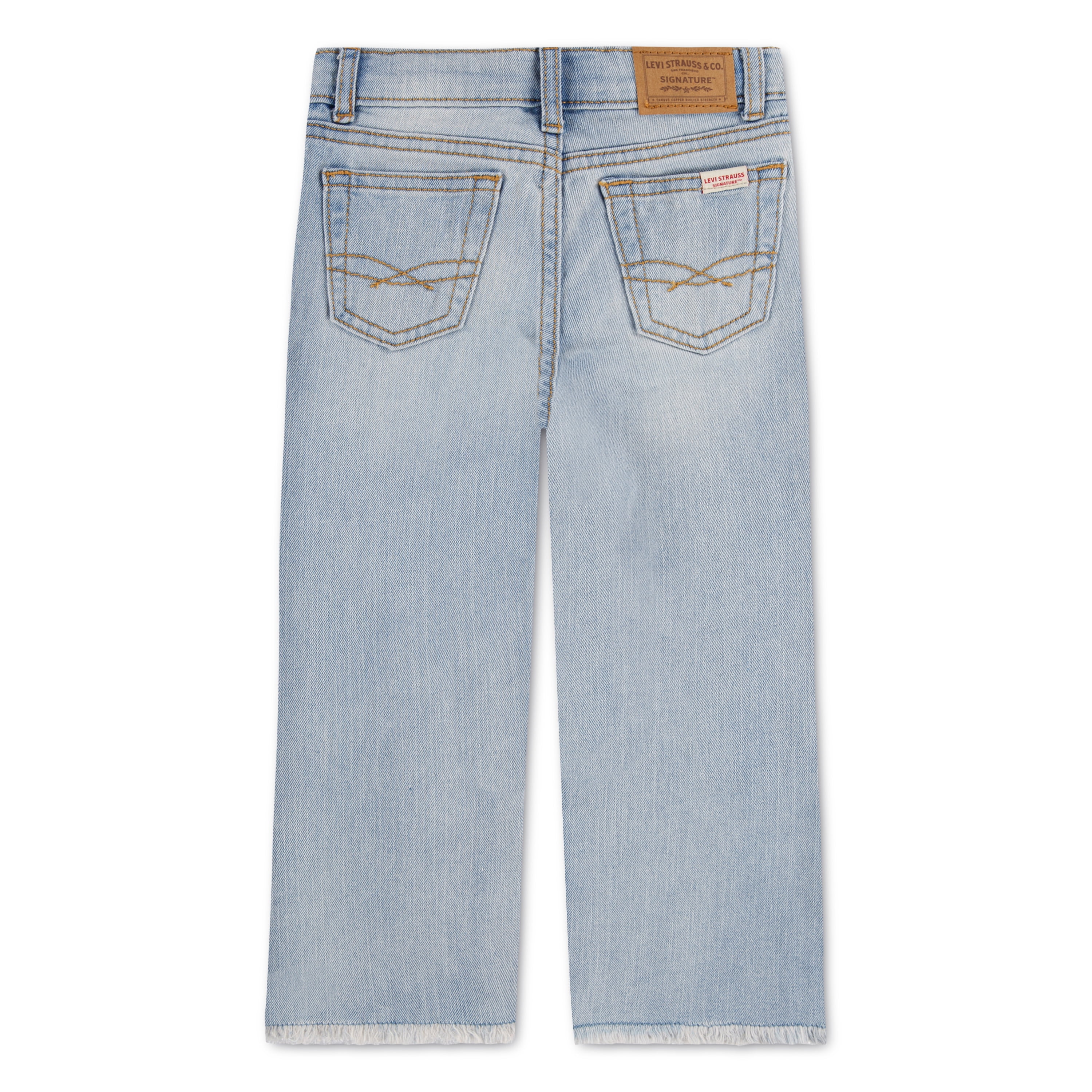Levi Strauss Signature Girls Wide Leg Jeans, Sizes 5-18