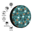 thumbnail image 5 of Spare Tire Cover, halloween pumpkin witch Wheel Cover Tire Covers for Trailers Car Truck Camper Universal Tire Covering Fits Diameter 16 inch, 5 of 7