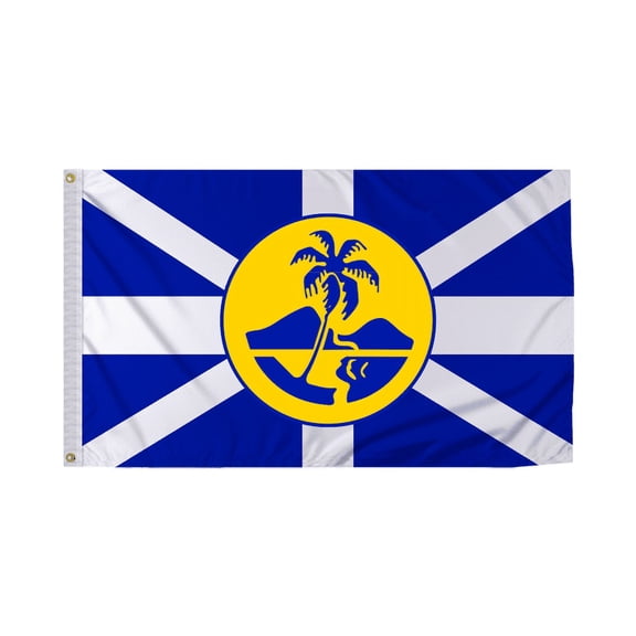 Promopatriot Lord Howe Island Country Flag 3x5 Ft Outdoor Nylon Double Stitched Edges Canvas Header Brass Grommets 3'x5' Lord Howe Island