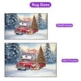 thumbnail image 5 of Santa is Coming Australian Cattle Dog Merry Christmas Xmas Noel Truck Tree Indoor Rug Heeler Lover Gifts Carpet Living Bed Room Sofa Home Decor - 02023, 5 of 5
