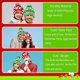 thumbnail image 5 of Paquete de 2 gorros navideños de punto con luz LED Flashi coloridos, 5 of 5