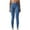 Blue, variant on Efsteb Yoga Leggings for Women High Waist Solid Color Fitness Gym Sports Pants for Women Tight Stretch Running Yoga Pants Leggings Pants Blue S