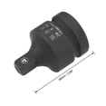 thumbnail image 2 of Uxcell 1" Drive (F) x 1/2" (M) Impact Socket Reducer for Ratchet Wrenches, Female to Male, Cr-Mo, 2 of 3