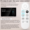 thumbnail image 4 of Voice Replacement for Google-Chromecast-Remote, G9N9N for Chromecast with Google TV Remote, for Google TV Streamer (Only for Snow Chromecast Google), 4 of 9