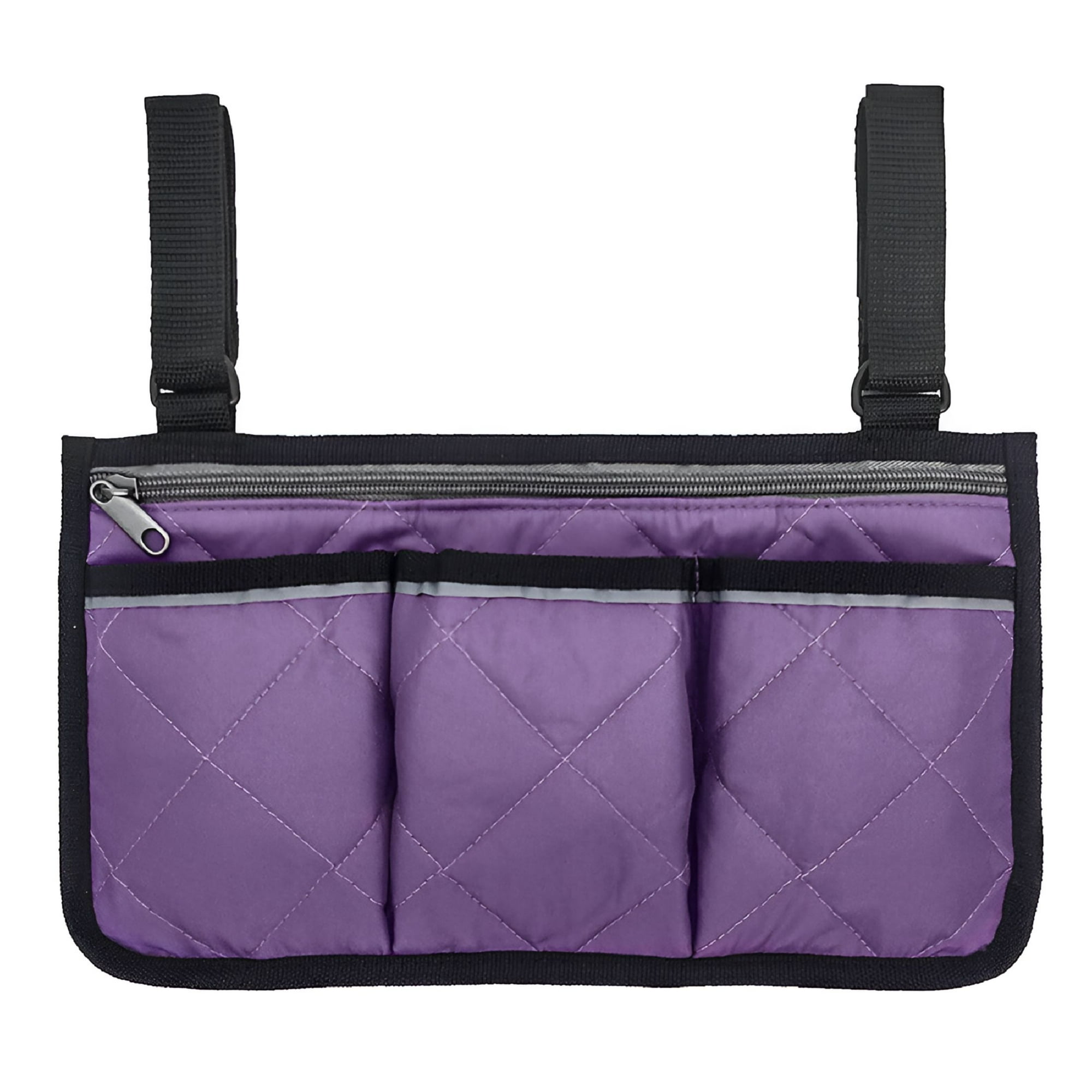 ELORIAH 2026 New Walker Bag Rollator Organizer Pockets Wheelchair Scooter Side Bag for Sundries Wallet Snacks Storage Parts for Wheelchair,Rollator,Scooter,Travel,Daily Use