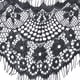 thumbnail image 3 of bordada encaje ajuste cinta tela costura manualidades vestido apliques Hugo Ribete de encaje de pestañas, 3 of 3