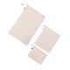 thumbnail image 1 of Reusable Cotton Storage Bags with Drawstring for Flour Rice and Food 3 Piec, 1 of 3