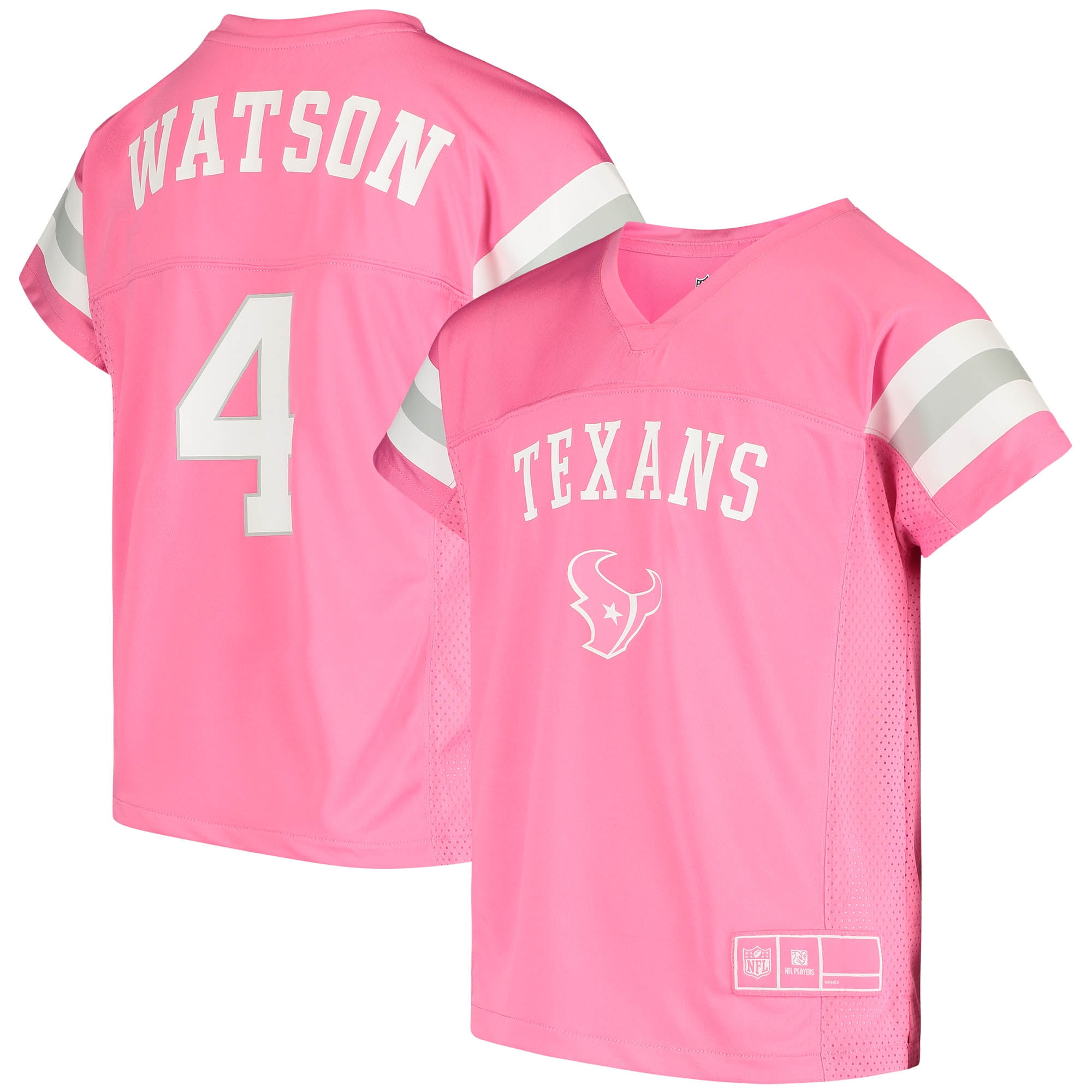 Fashion Fan Gear V-Neck T-Shirt - Pink 