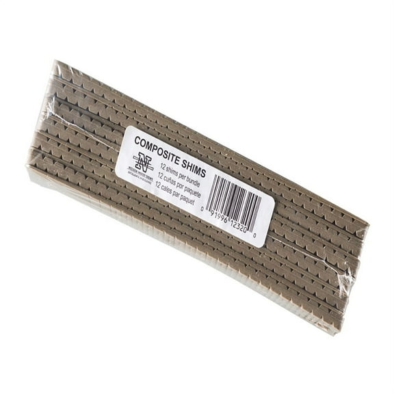 Nelson Wood Shims 8 " Composite Wood Pack Pack of 32