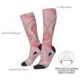 thumbnail image 4 of Naloa Flamingos Thigh High Socks Extra Long Stretchy Sock Women Over Knee High Opaque Stocking Daily Wear, 4 of 6