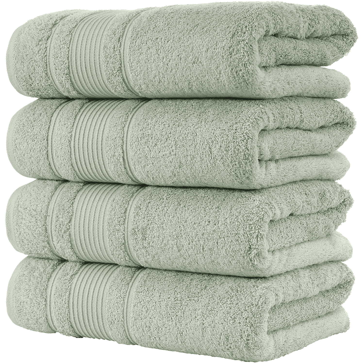 100% Genuine Turkish Cotton Cascade Bath Towel(Set of 4) – Ozan