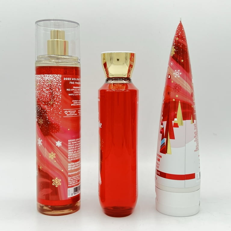 Bath and Body Works Winter Candy Apple Christmas Scents: 8oz