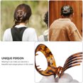 thumbnail image 2 of Shisuyan Barrettes en Résine 2 Pcs 3.0X2.4X0.6In, 2 of 8