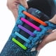 thumbnail image 2 of Cordones elásticos de silicona, moda unisex, atlético, sin cordones, todas las zapatillas de deporte se ajustan al cordón de zapato rápido, 2 of 4