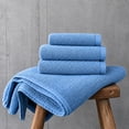 thumbnail image 4 of Swift Home 100% Cotton Hand Towel, Luxuriously Soft, Highly Absorbent, Quick Dry, 1 PC, Aqua, 4 of 4
