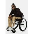 thumbnail image 2 of No Limbits Adaptive Men's Khaki Wheelchair Pant, 2 of 11