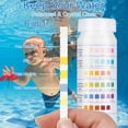 thumbnail image 5 of JUNDALIE Pool and Spa Test Strips, 100 Strips Pool Testing Kit, Accurate Pool Test Strips for Chlorine, Bromine, pH, Alkalinity, Cyanuric Acid and Hardness, Pool Water Quality Tester(6 in 1), 5 of 7