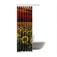 thumbnail image 2 of BPBOP Sunflower Waterproof Polyester Bathroom Shower Curtain 36x72 Inches, 2 of 2