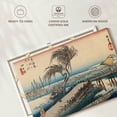 thumbnail image 6 of Elephant Stock Yokkaichi San Cho Kwa Station 44 Wall Art - Horizontal Canvas Wall Art - Living Room Wall Decor - Architecture Canvas - Beige And Blue Decor By Utagawa Hiroshige - 39" x 26", 6 of 8
